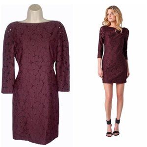 Diane von Furstenberg • Sarita Flower Lace Dress || Size 10